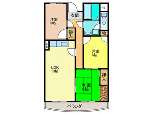 ファミリアル隆樹の物件間取画像